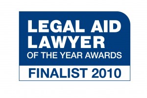 Legal Aid Lawyer of the Year finalist