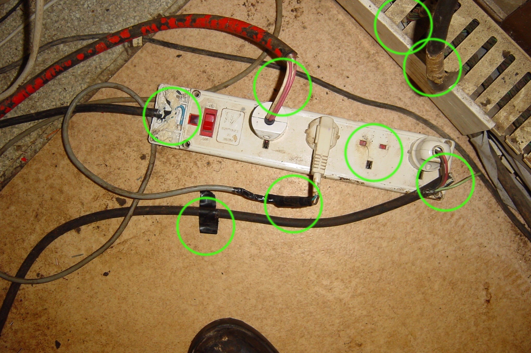 dangerous wiring